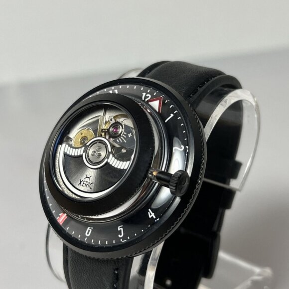 Men's Xeric Invertor Automatic Black Red Limited Edition Automatic Watch WR 3ATM - Picture 5 of 10